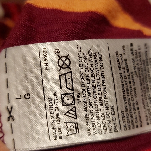 Striped tunic, 3/4 sleeves.Maternity . Old Navy L - Picture 4 of 5